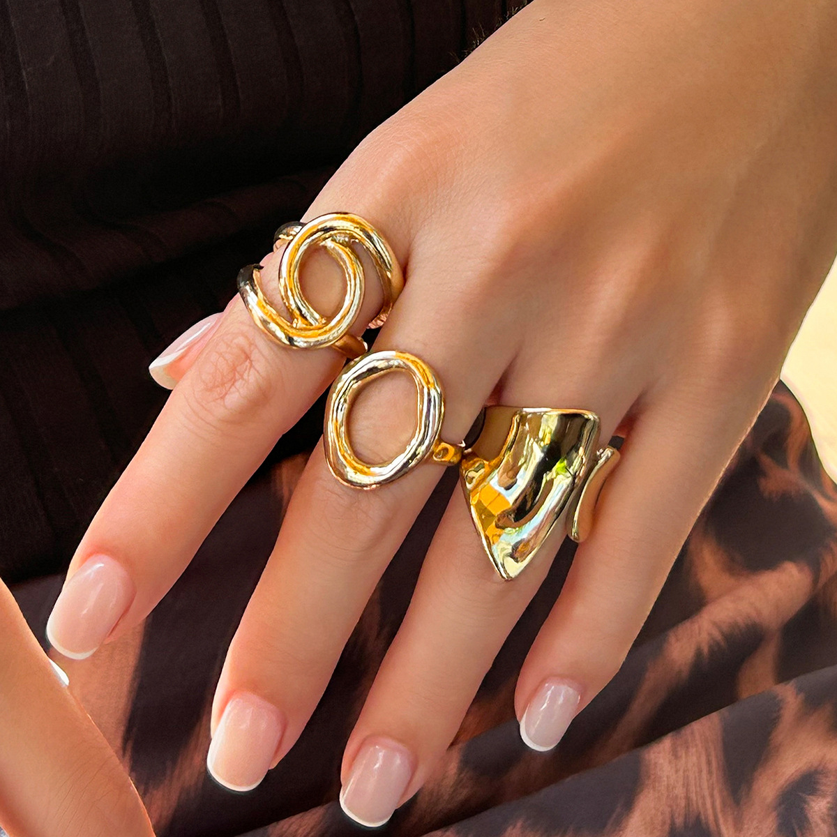 ديزي 3 قطعة/المجموعة جديد الشر - مراجعة Vintage Punk Knuckle Rings Set وسعره