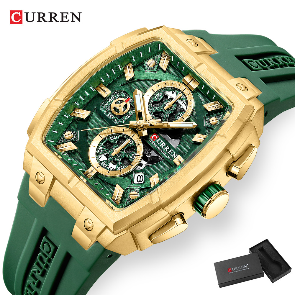 ساعة CURREN الفاخرة للرجال، سا - مراجعة Watch Accessories وسعره