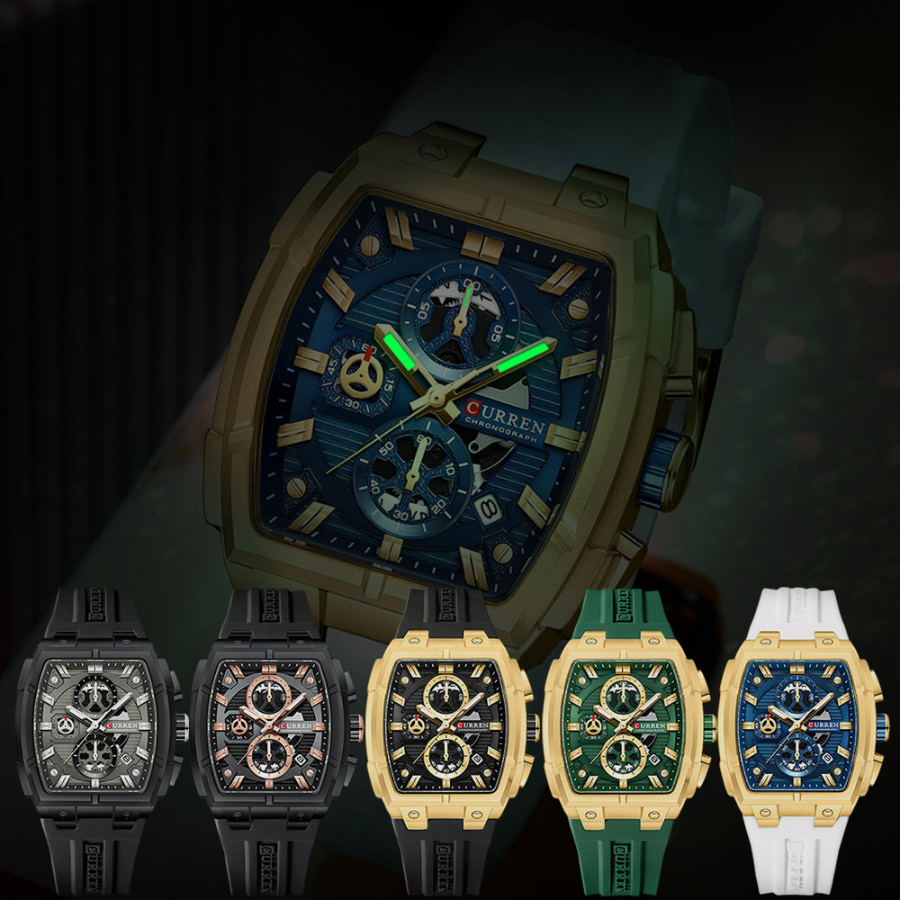 ساعة CURREN الفاخرة للرجال، سا - مراجعة Watch Accessories وسعره