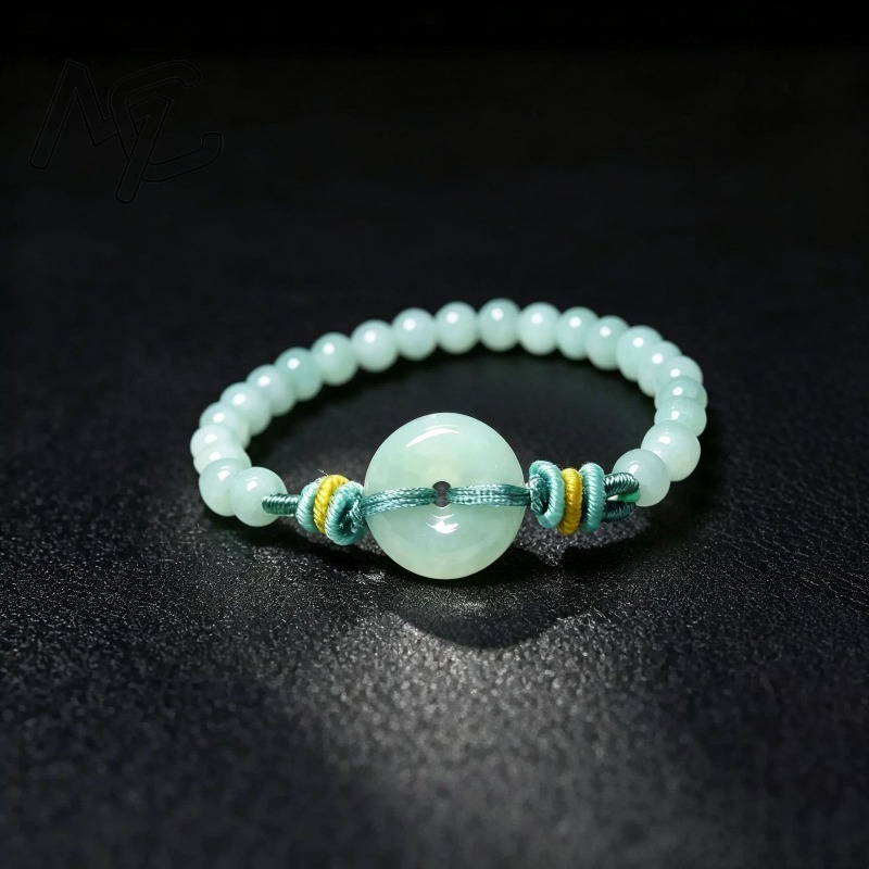 سوار خرز من الزمرد الطبيعي الأ - مراجعة Bracelets وسعره